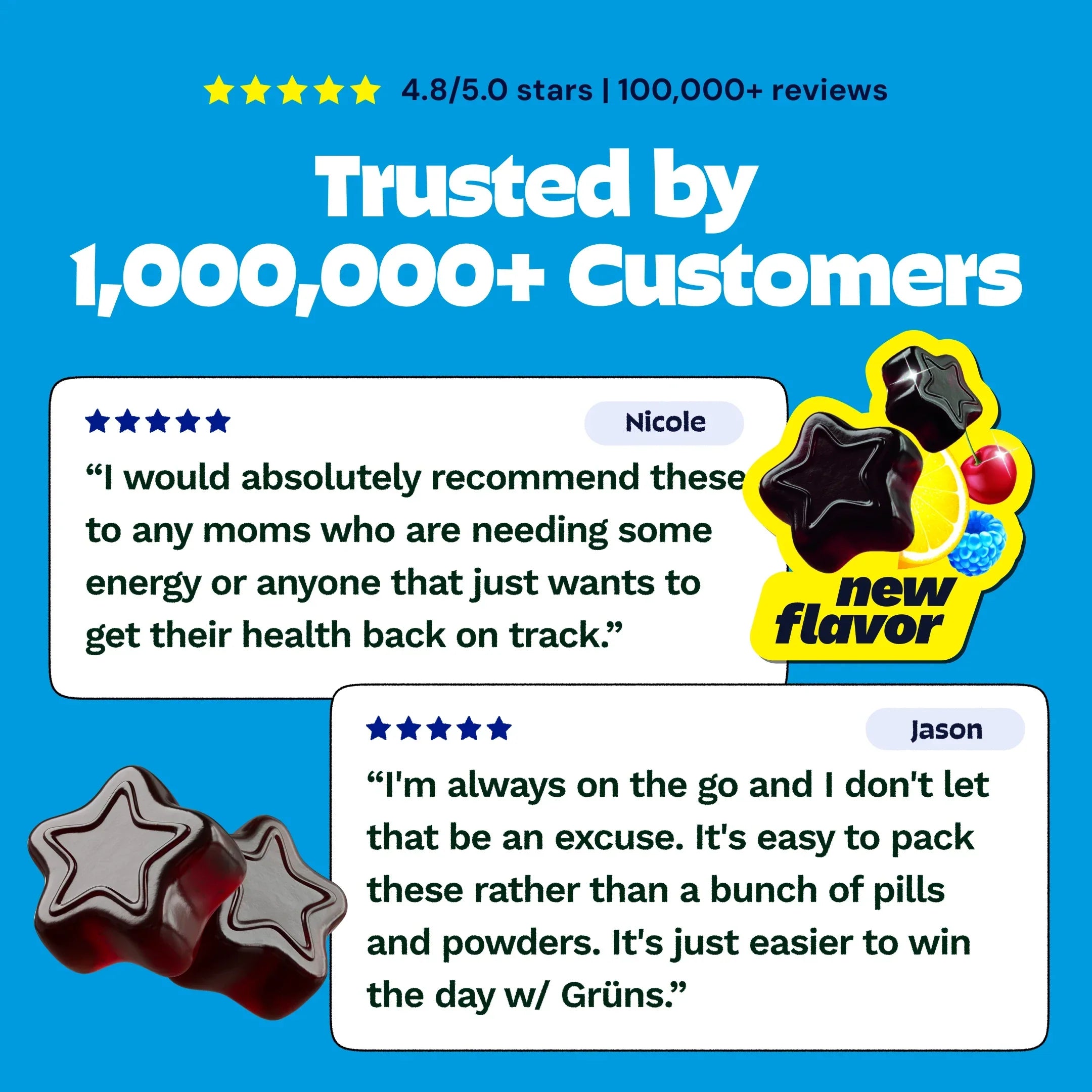 Popsicle® Firecracker Grüns - Easy Nutrition for Everyday People
