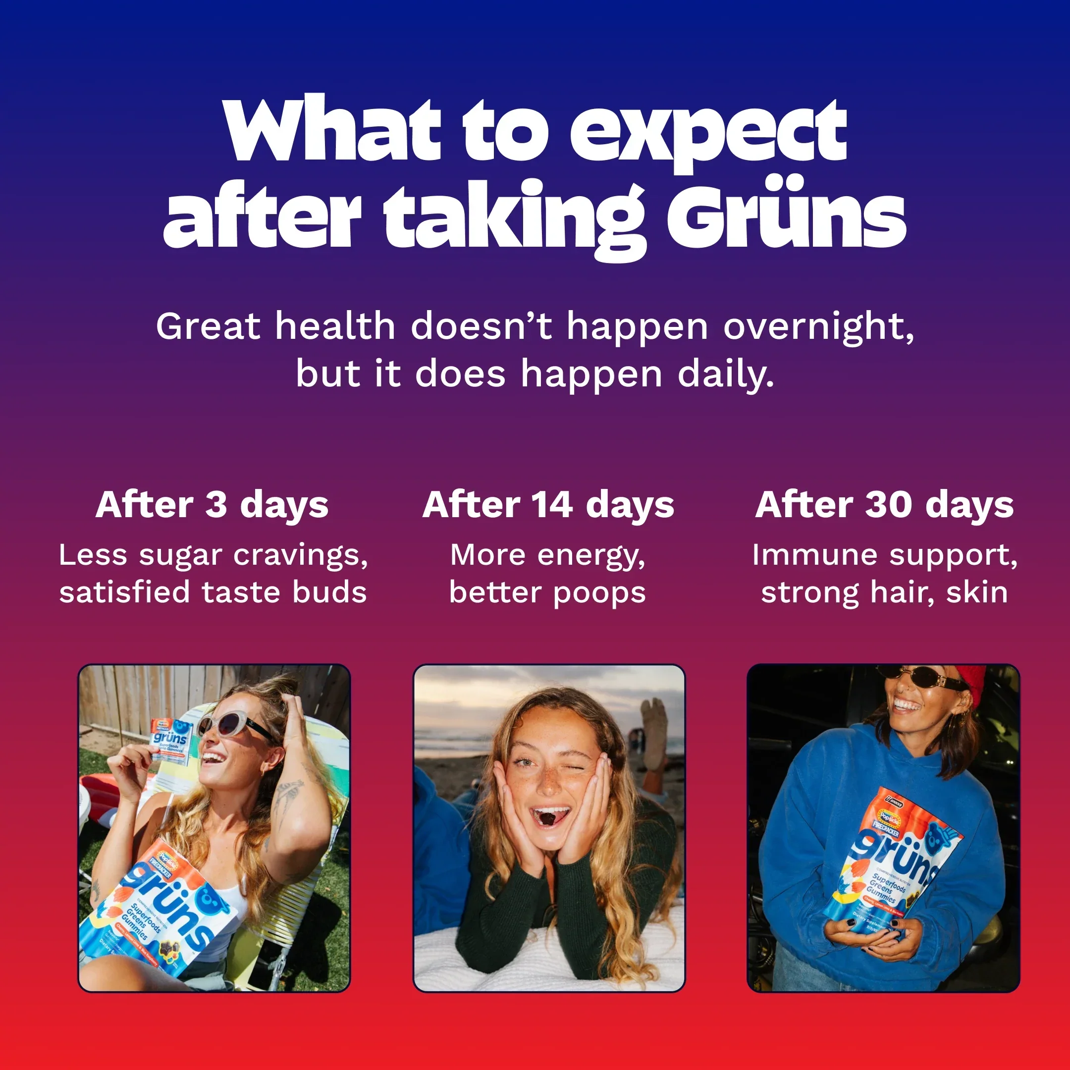 Popsicle® Firecracker Grüns - Easy Nutrition for Everyday People