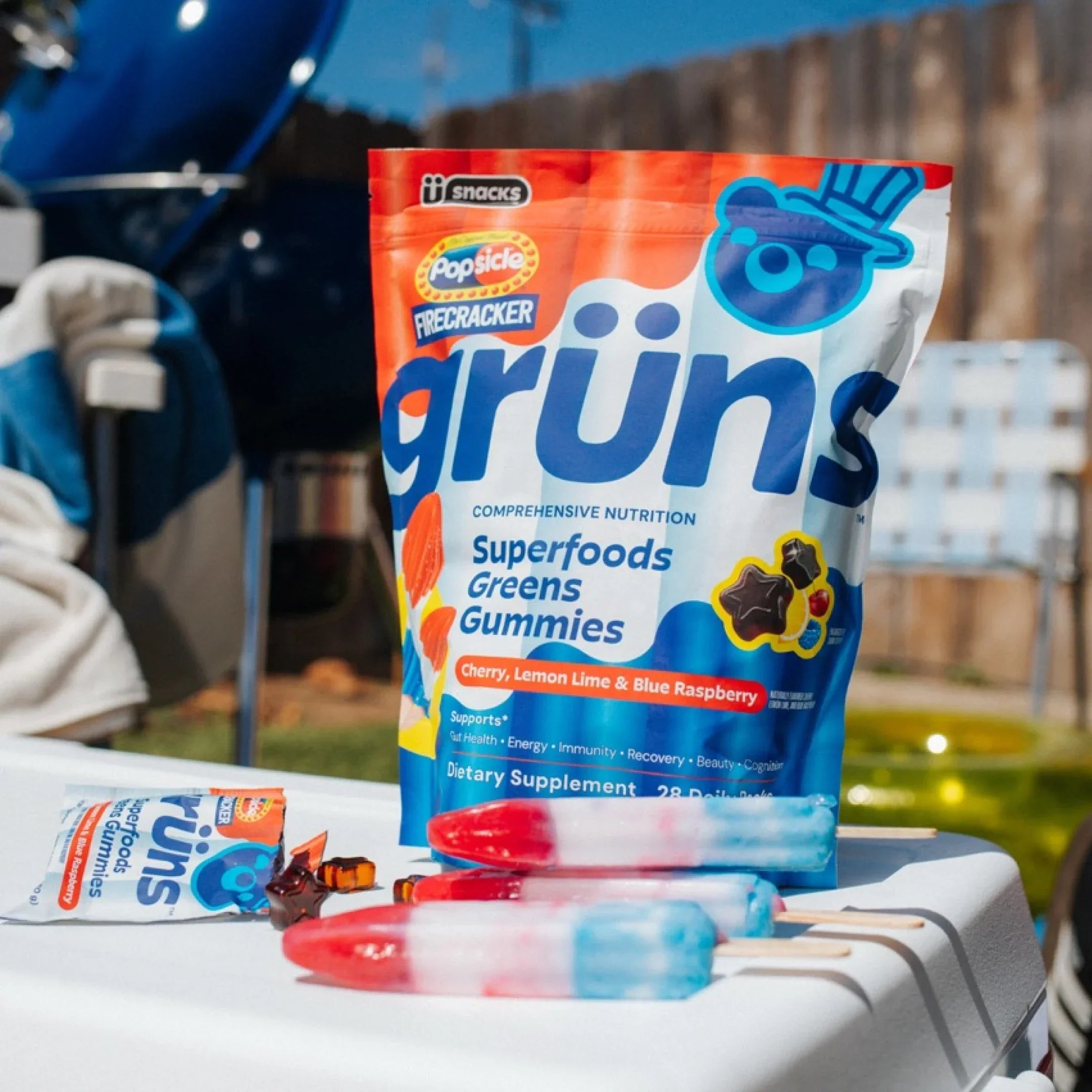 Popsicle® Firecracker Grüns - Easy Nutrition for Everyday People