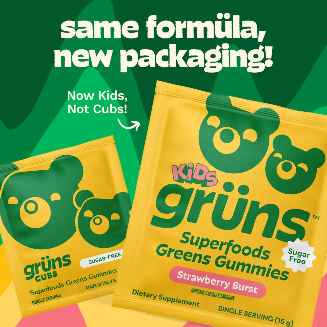 Grüns Kids - Fresh Daily Nutrition Support
