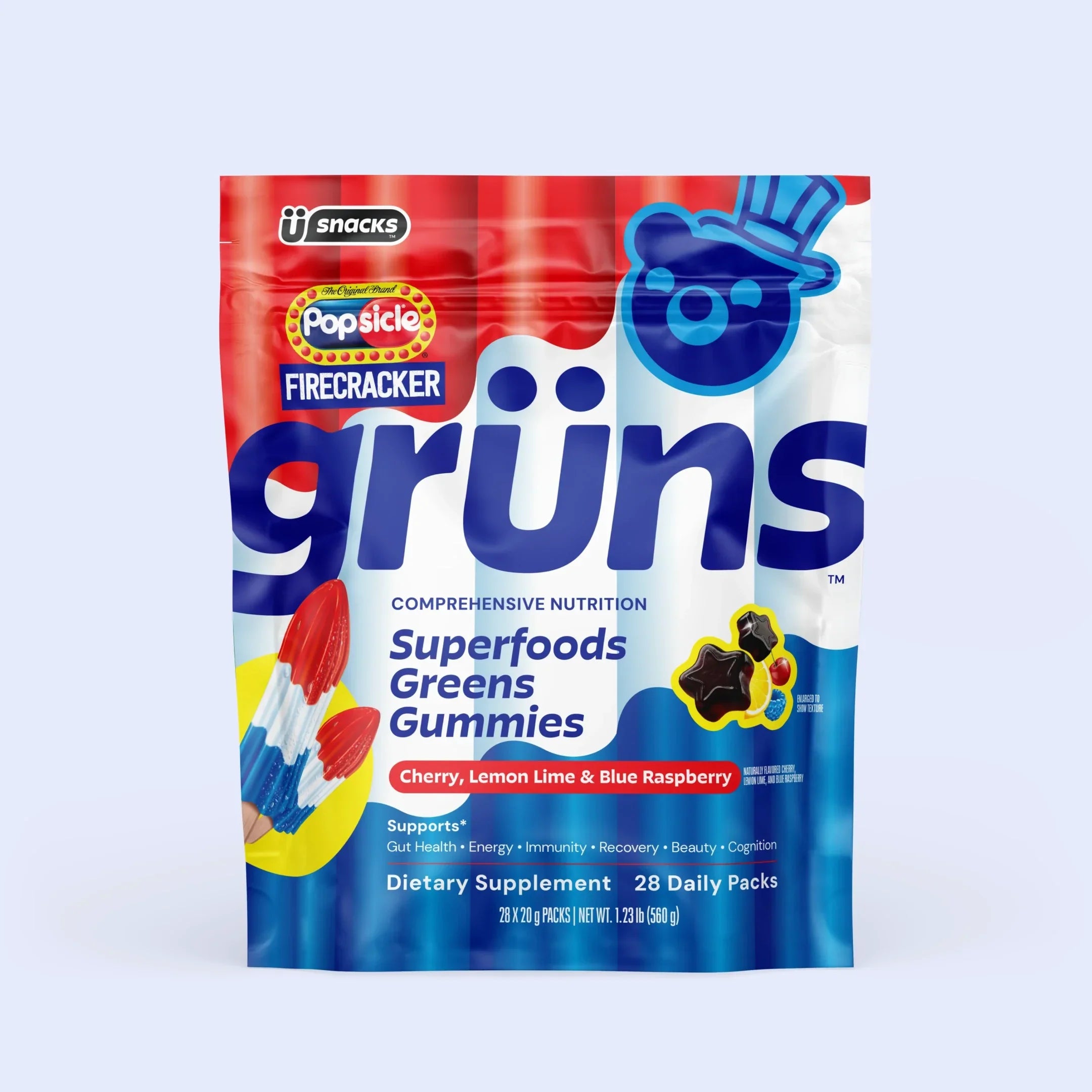 Popsicle® Firecracker Grüns - Easy Nutrition for Everyday People