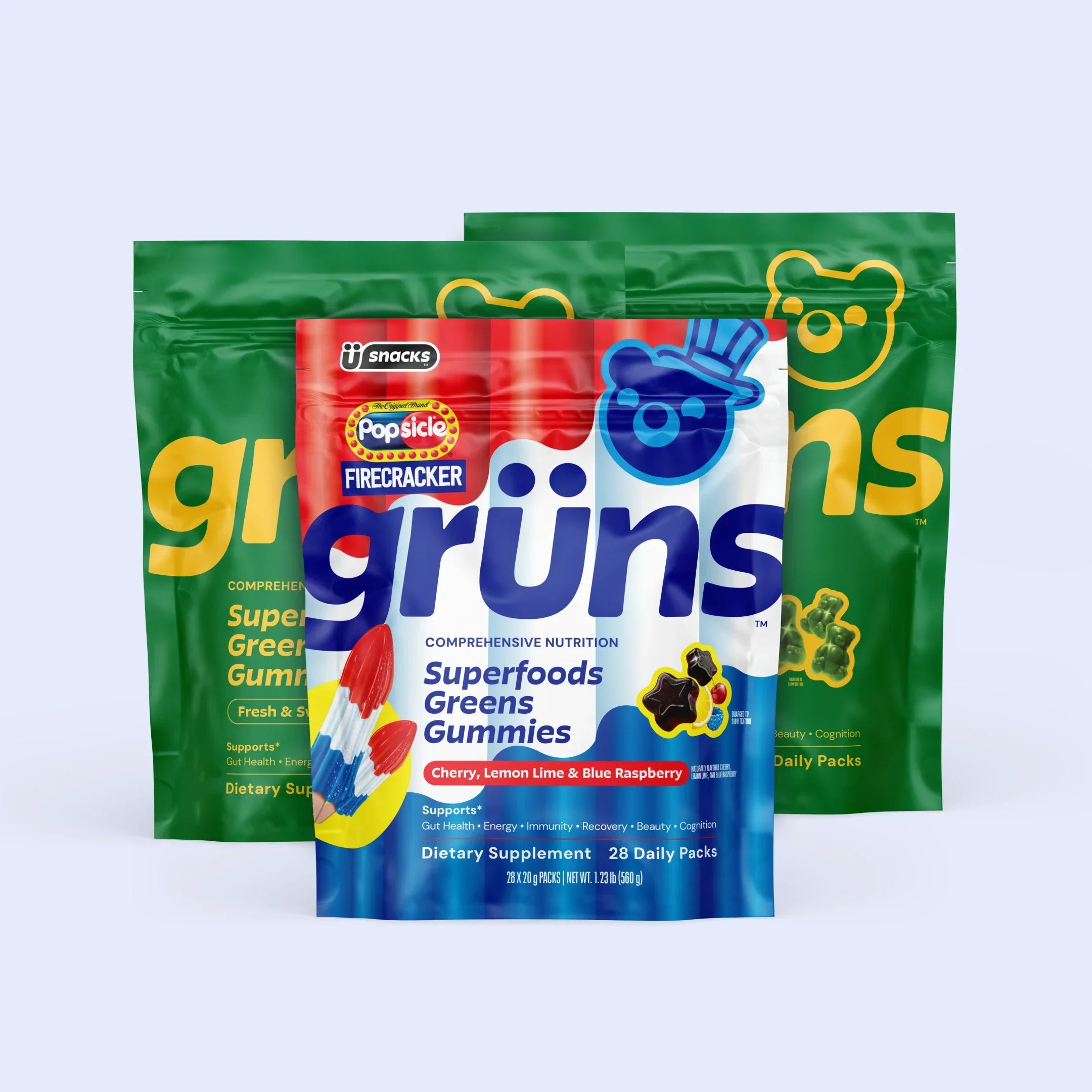 Popsicle® Firecracker Grüns - Easy Nutrition for Everyday People