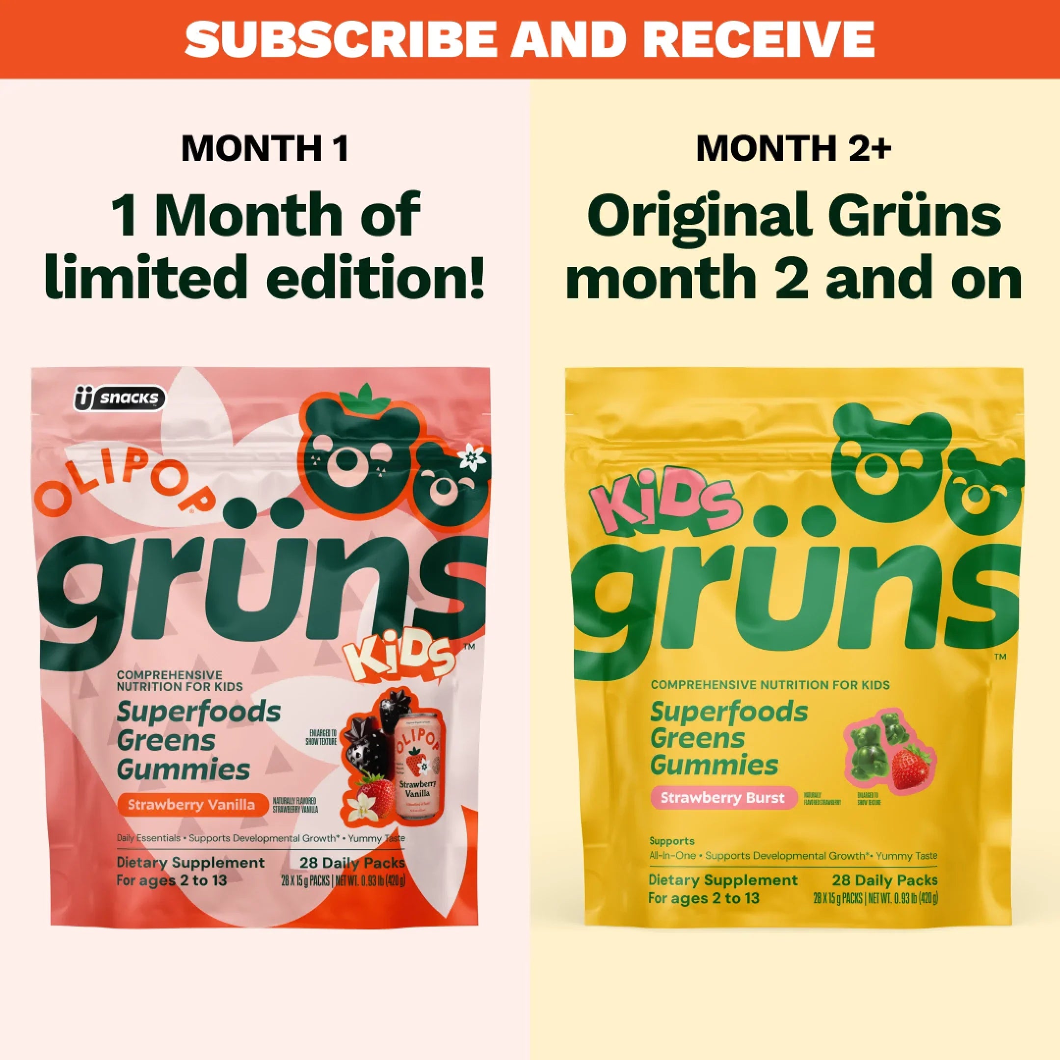 Grüns Kids OLIPOP® - A Simple Way to Add Greens