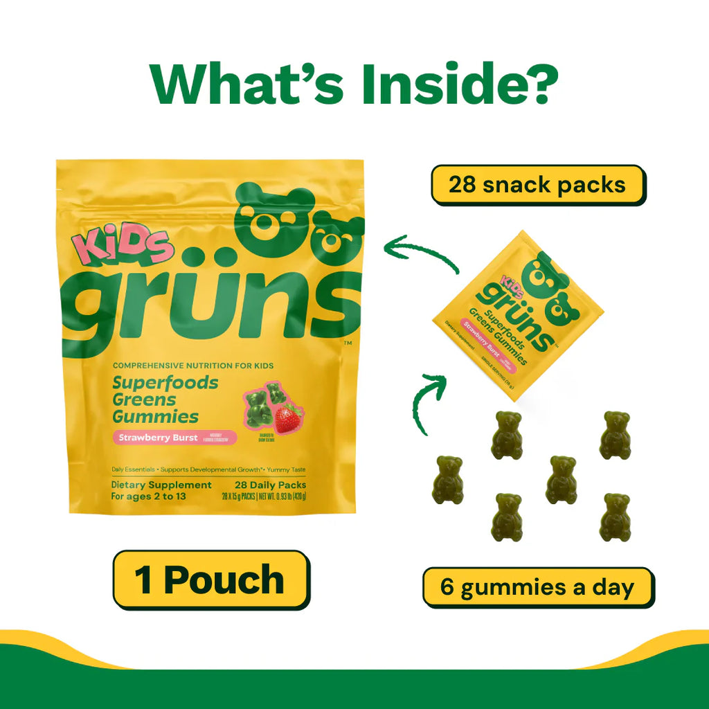 Grüns Kids - Fresh Daily Nutrition Support