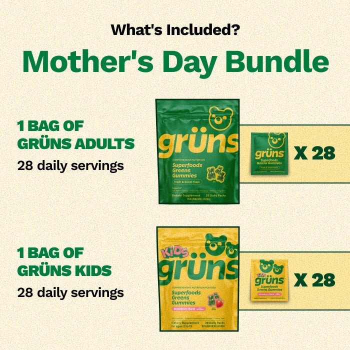 Mother's Day Bundle - Adults + Kids - Start Your Day With Greens